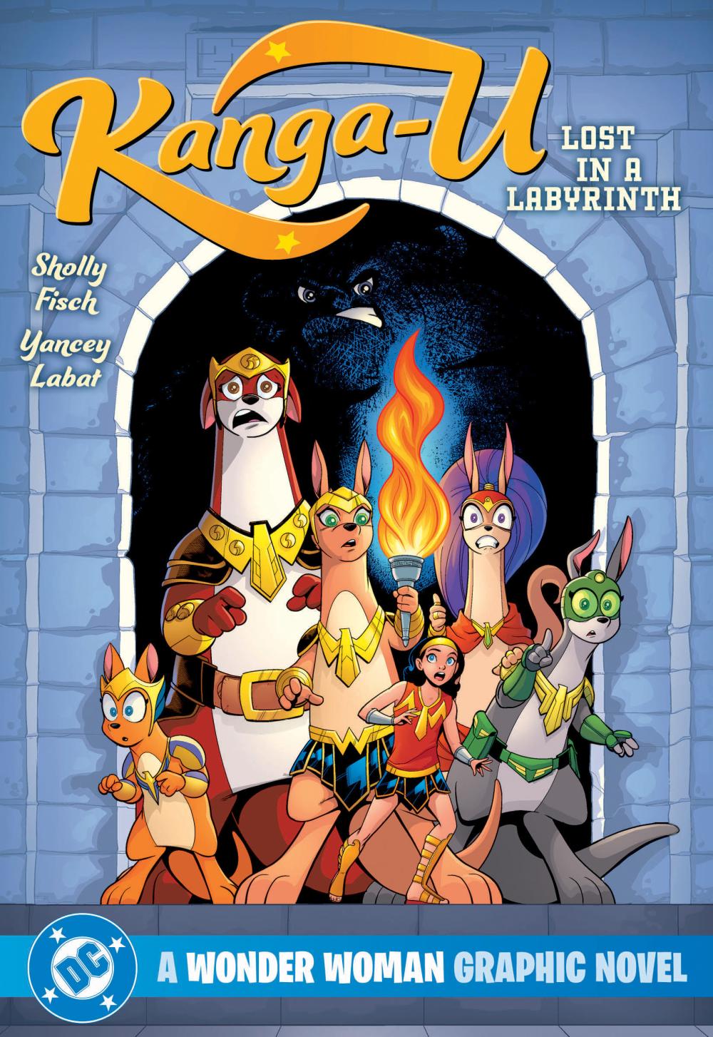 KANGA-U LOST IN A LABYRINTH A WONDER WOMAN GRAPHIC NOVEL TP