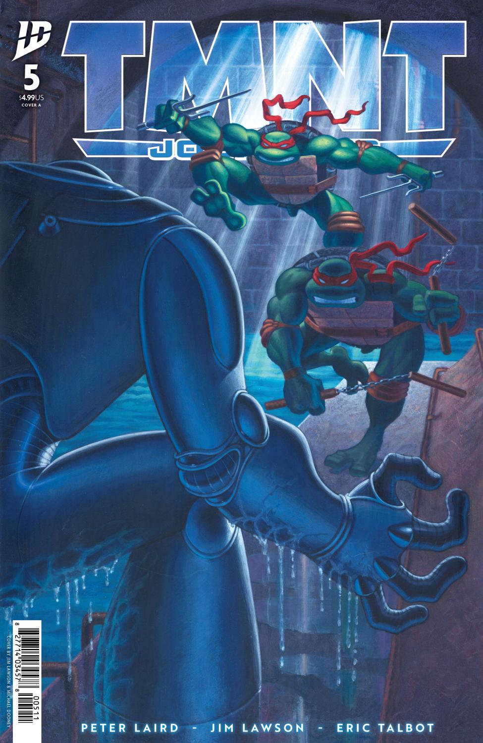 TMNT JOURNEYS #5 COVER A DOONEY AND LAWSON CVR A