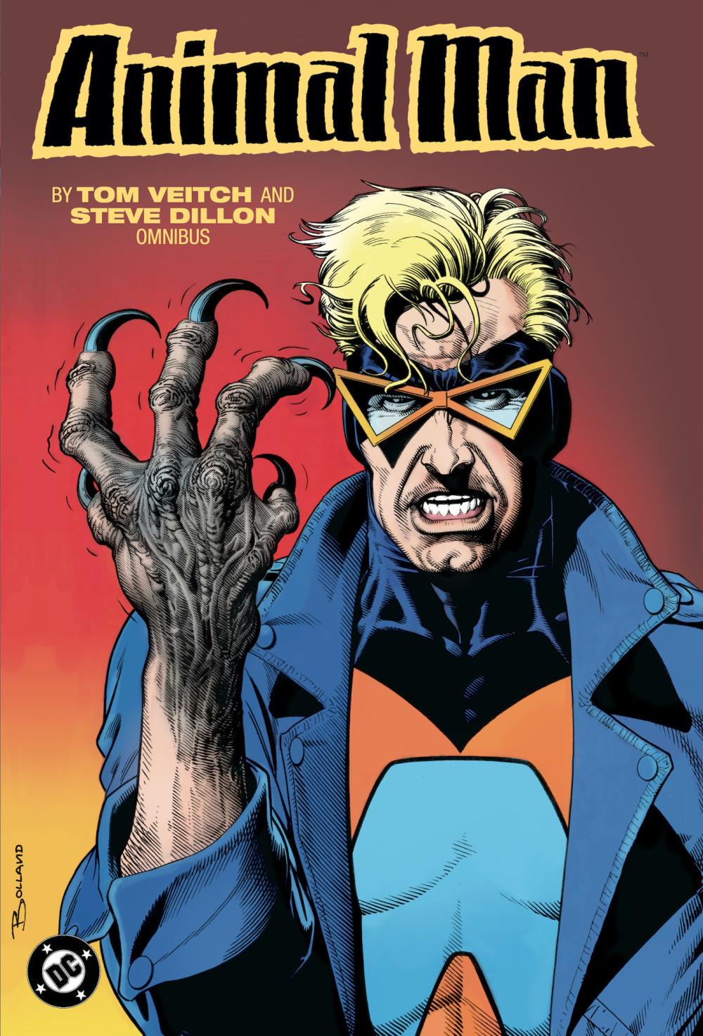 ANIMAL MAN BY TOM VEITCH AND STEVE DILLON OMNIBUS HC