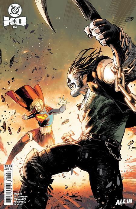 DC K.O. #4 CVR D RAFAEL ALBUQUERQUE CARD STOCK VAR (OF 5)