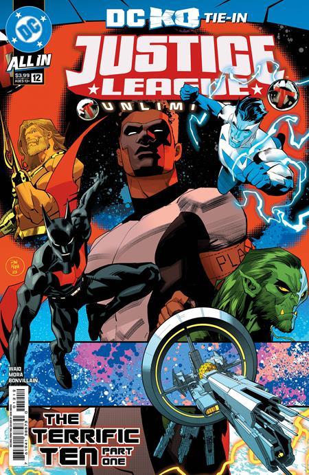 JUSTICE LEAGUE UNLIMITED #12 Second Printing DC K.O.