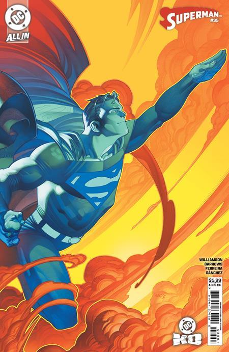 SUPERMAN #35 CVR E CHRIS STEVENS CARD STOCK VAR DC K.O.