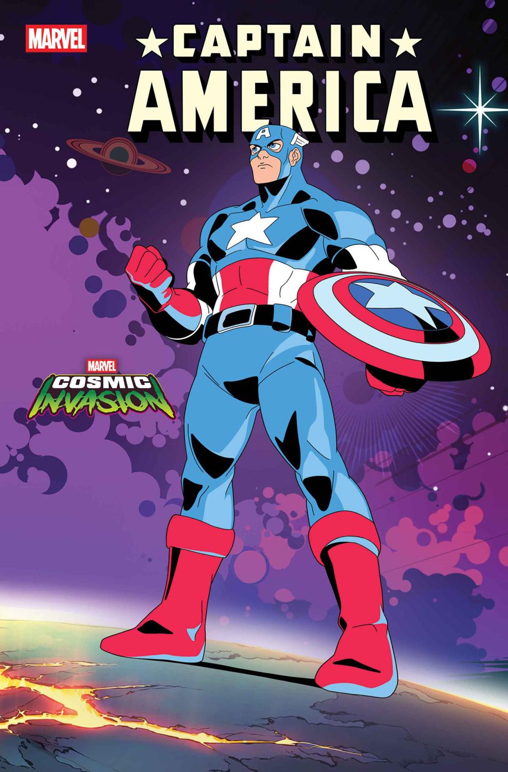 CAPTAIN AMERICA #7 MARVEL COSMIC INVASION VAR CVR D