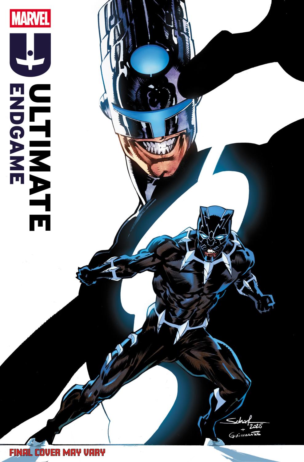 ULTIMATE ENDGAME #3 JONAS SCHARF BLACK PANTHER VAR CVR B