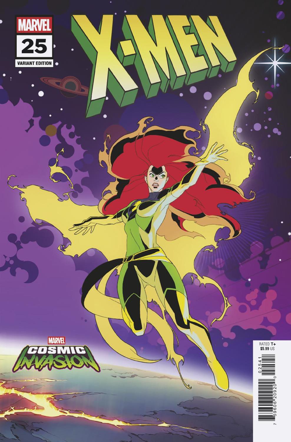 X-MEN #25 MARVEL COSMIC INVASION VAR CVR D