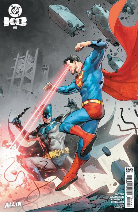 DC K.O. #5 CVR D JEROME OPENA CARD STOCK VAR (OF 5)