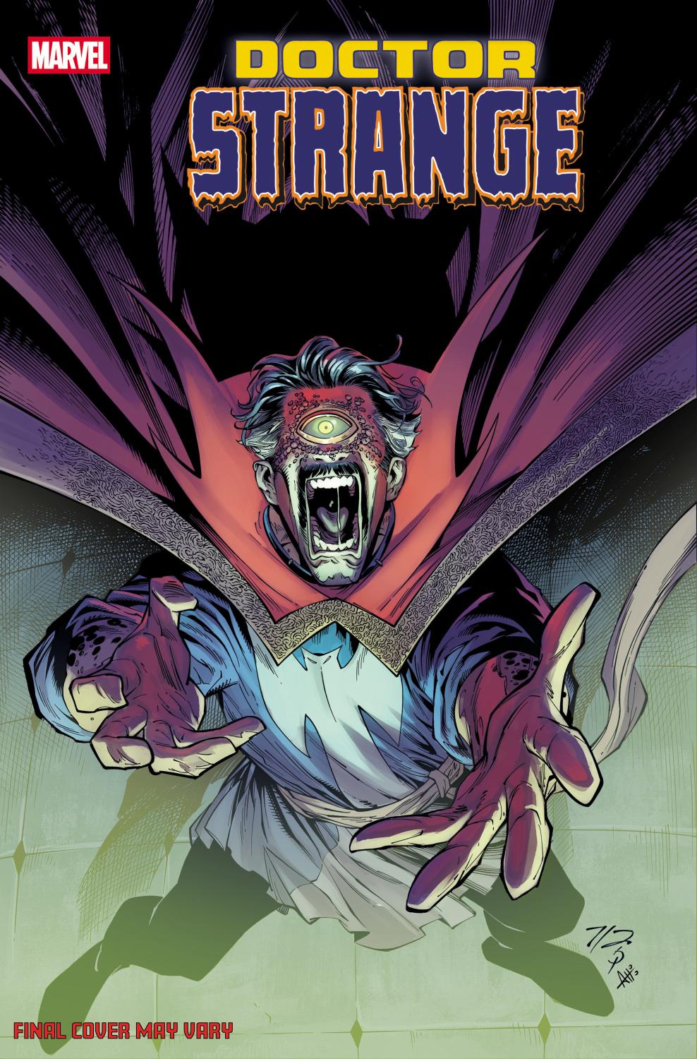 DOCTOR STRANGE #4 NETHO DIAZ MARVEL MONSTER VAR CVR B
