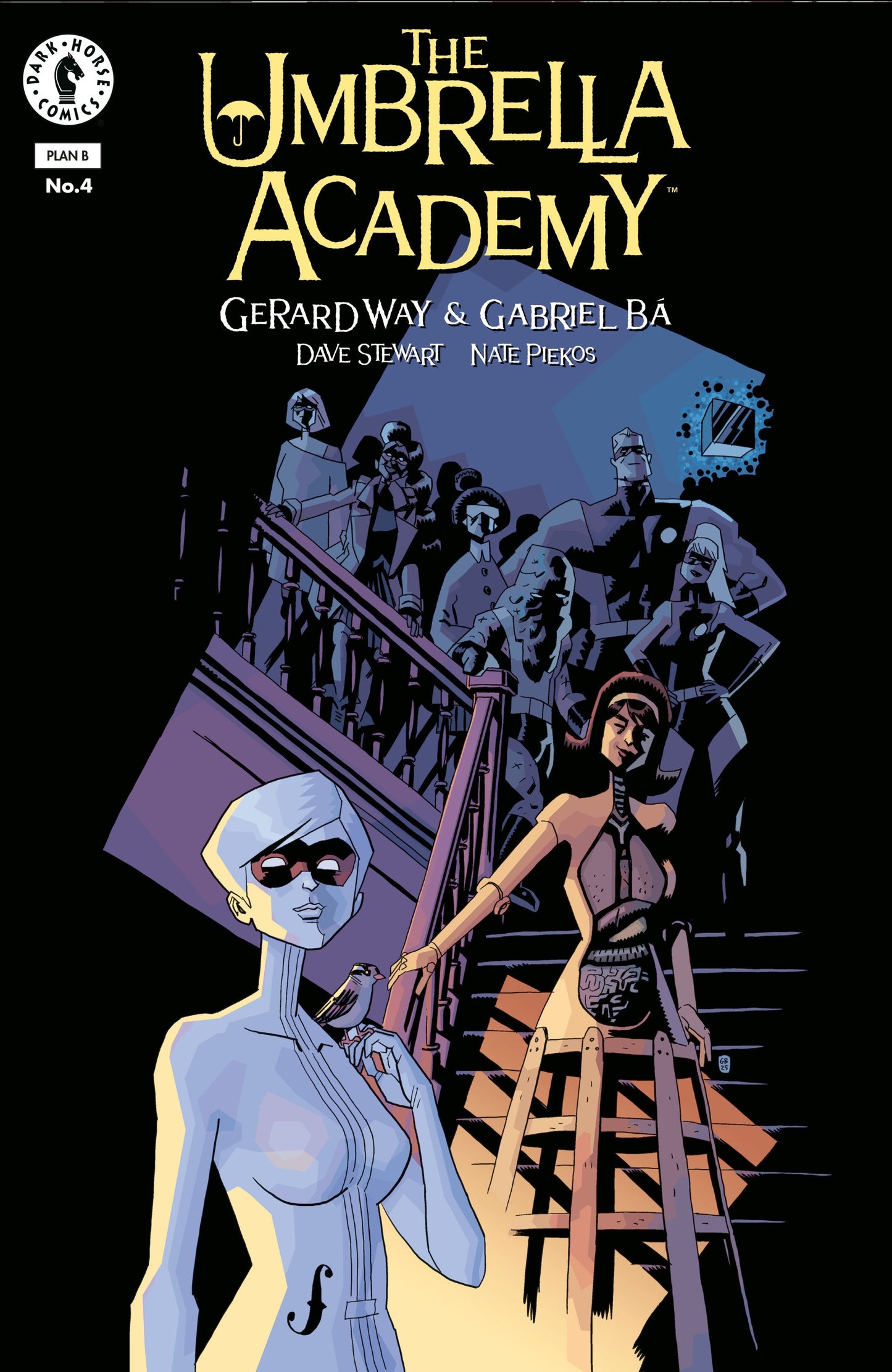 THE UMBRELLA ACADEMY PLAN B #4 CVR A GABRIEL B