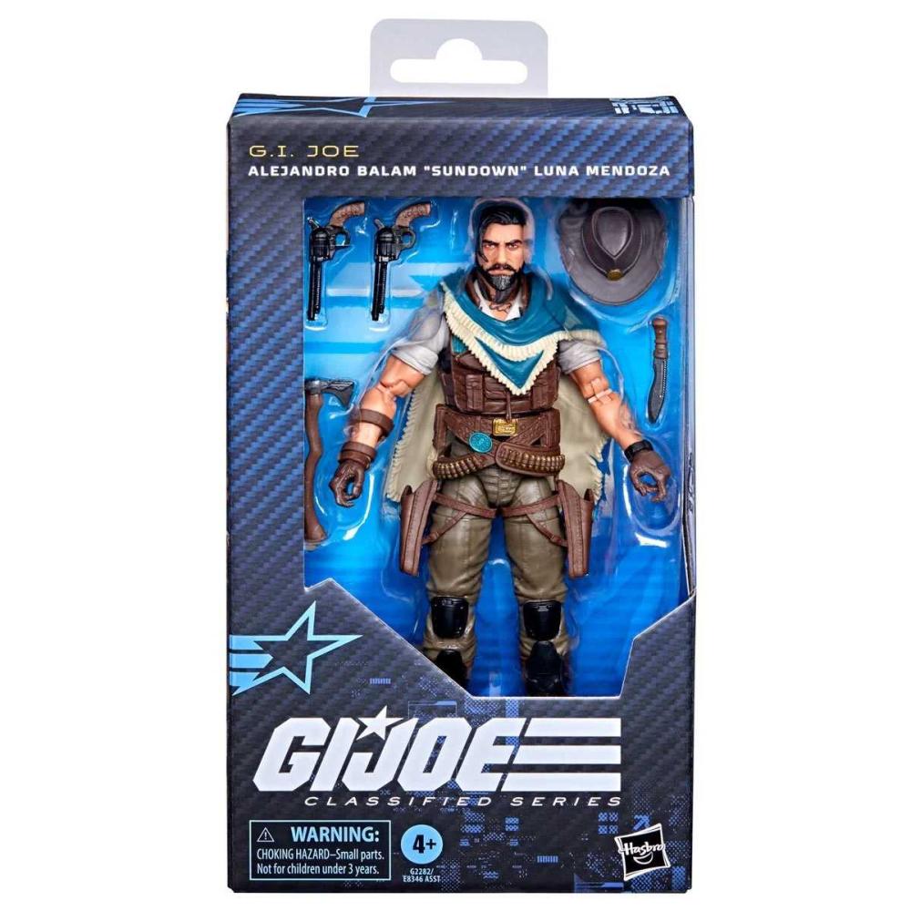 G.I. Joe Classified Series Alejandro Balam "Sundown" Luna Mendoza Action Figure
