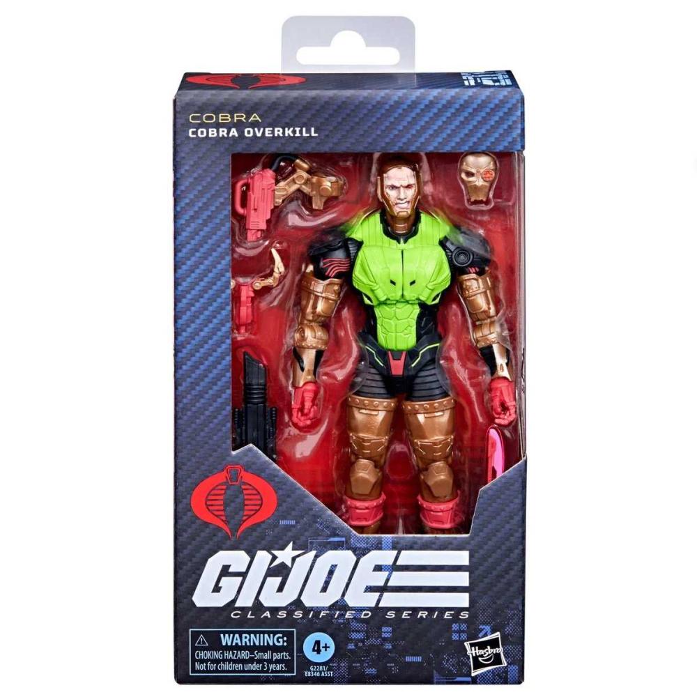 G.I. Joe Classified Series Cobra Overkill Action Figure