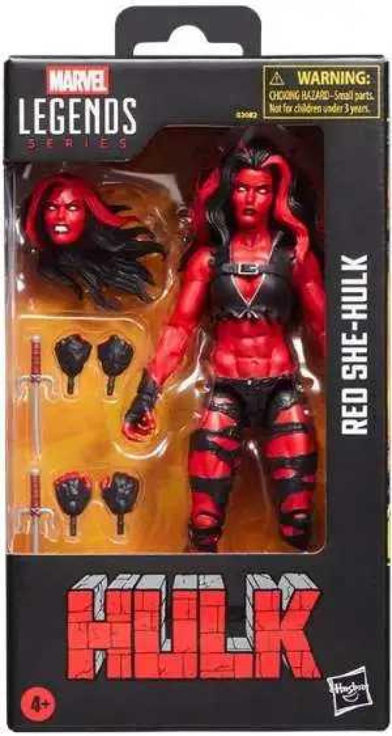 Marvel Legends Series Red She-Hulk 6-Inch Action Figure