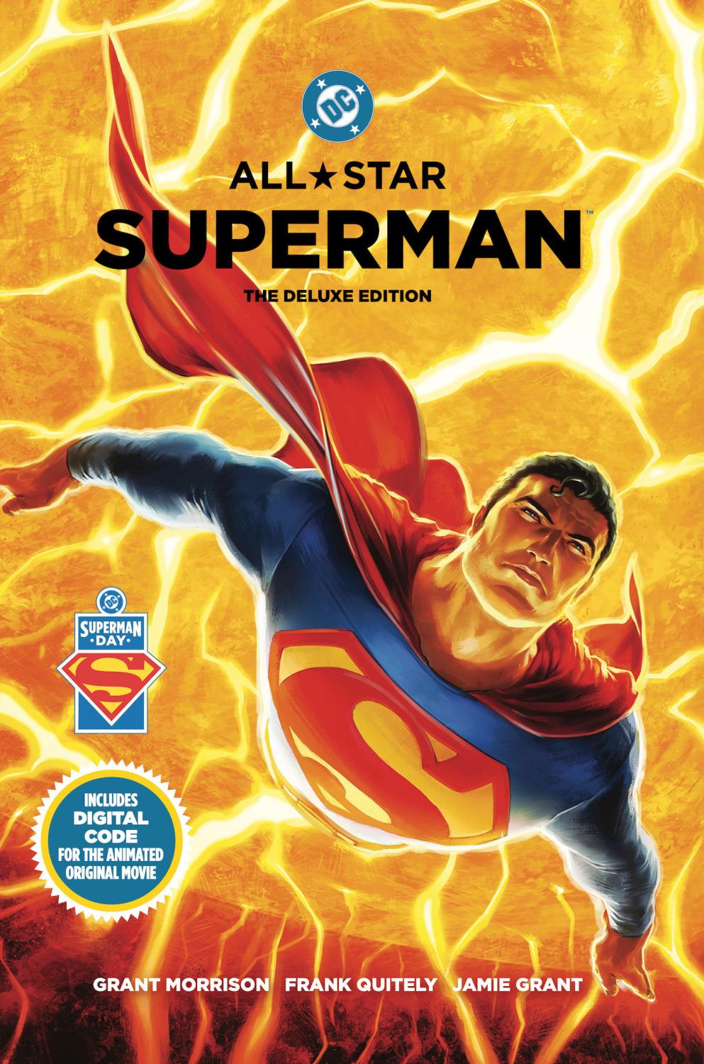 ALL STAR SUPERMAN THE DELUXE EDITION DIRECT MARKET EDITION HC