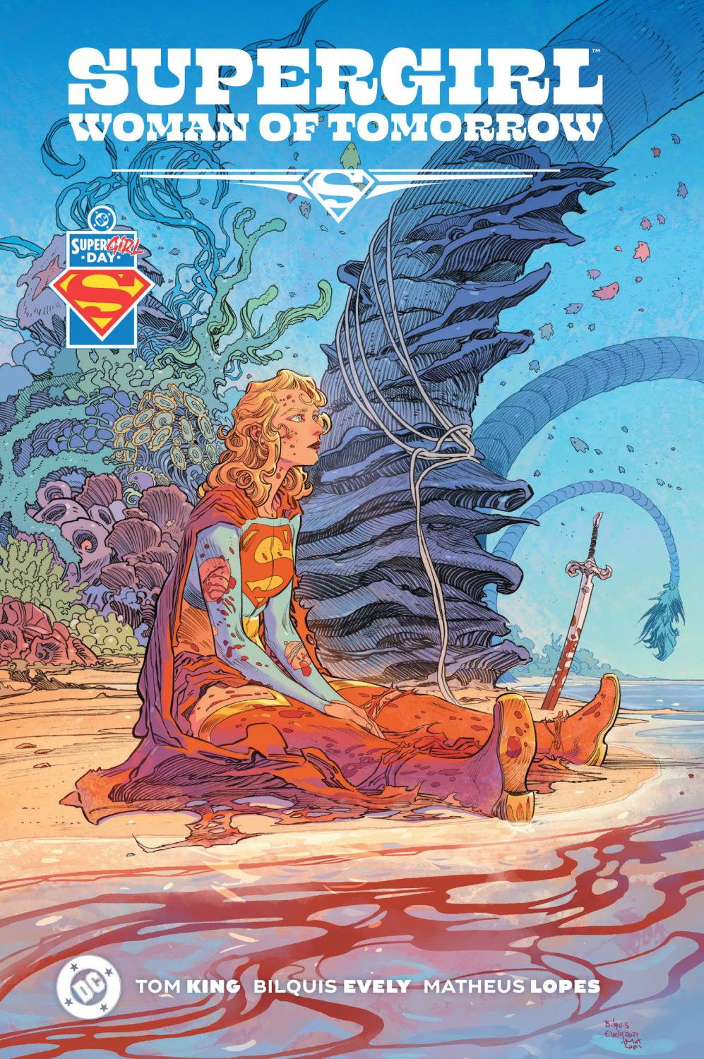 SUPERGIRL WOMAN OF TOMORROW THE DELUXE EDITION DIRECT MARKET EXCLUSIVE HC