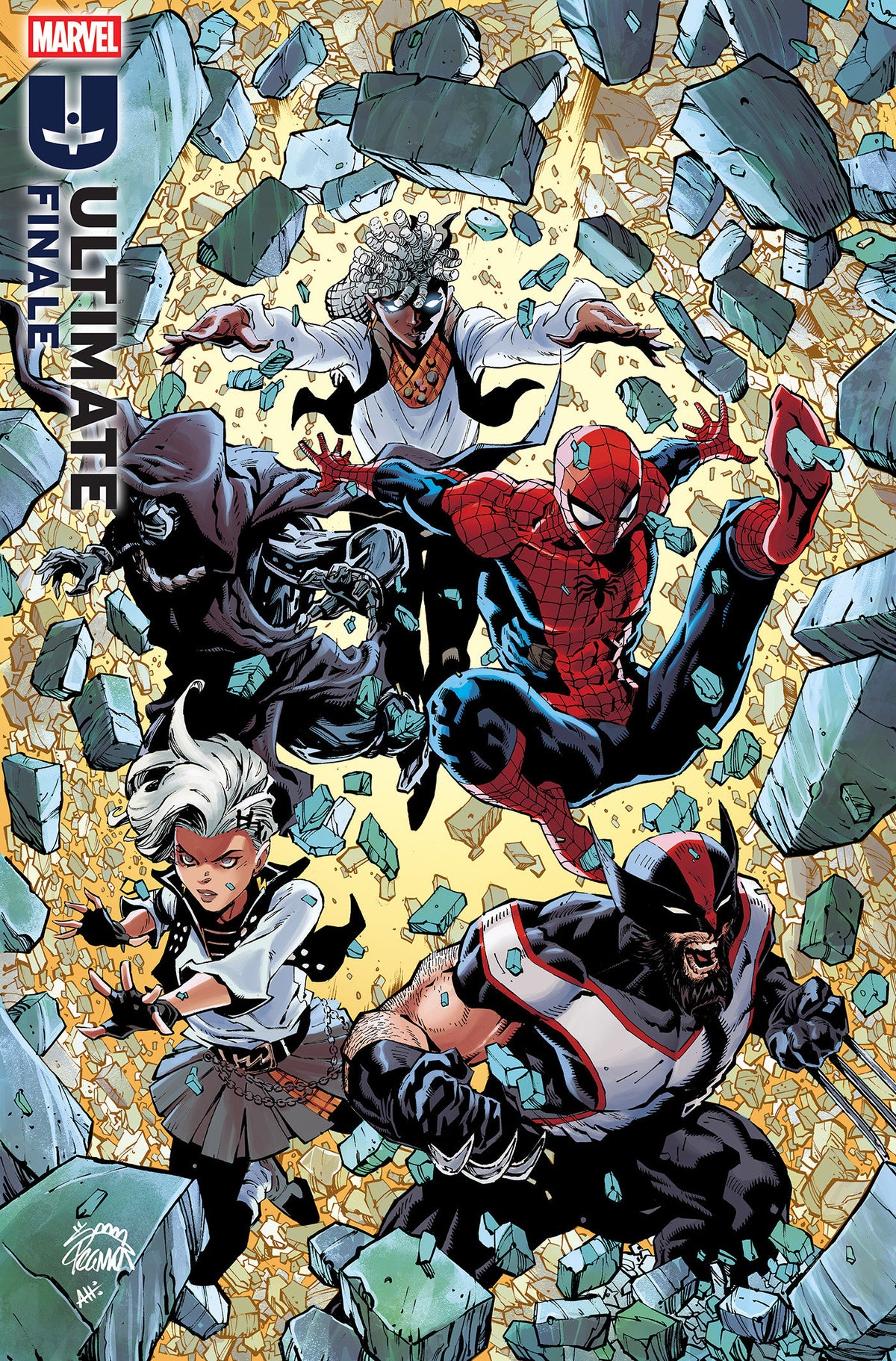 ULTIMATE UNIVERSE FINALE #1 RYAN STEGMAN VAR CVR E