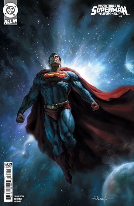 ADVENTURES OF SUPERMAN BOOK OF EL #8 CVR B LUCAS PARILLO CARD STOCK VAR (OF 12)
