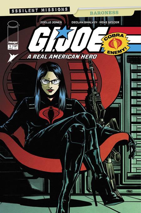 GI JOE A REAL AMERICAN HERO SSSILENT MISSIONS BARONESS #1 ONE SHOT CVR B JORGE FORNES VAR