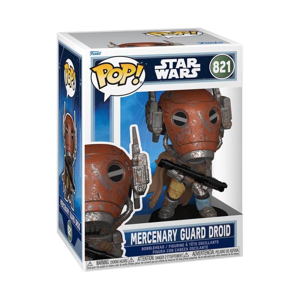 POP Star Wars: The Mandalorian and Grogu Mercenary Guard Droid Vinyl Figure