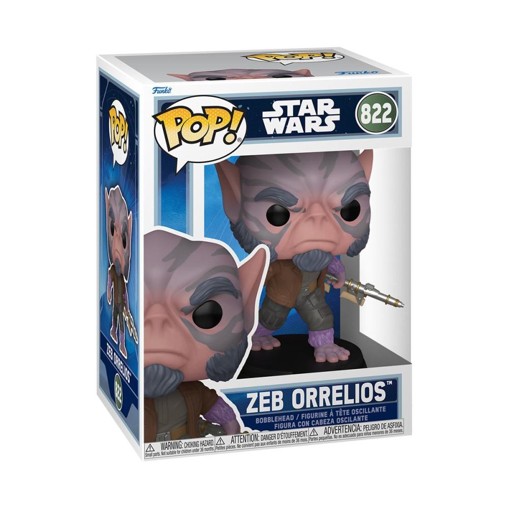 POP Star Wars: The Mandalorian and Grogu Zeb Orrelios Vinyl Figure