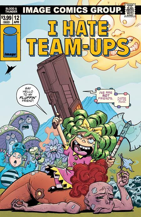BLOOD AND THUNDER #12 CVR E EJ SU I HATE FAIRYLAND TEAM UP VAR