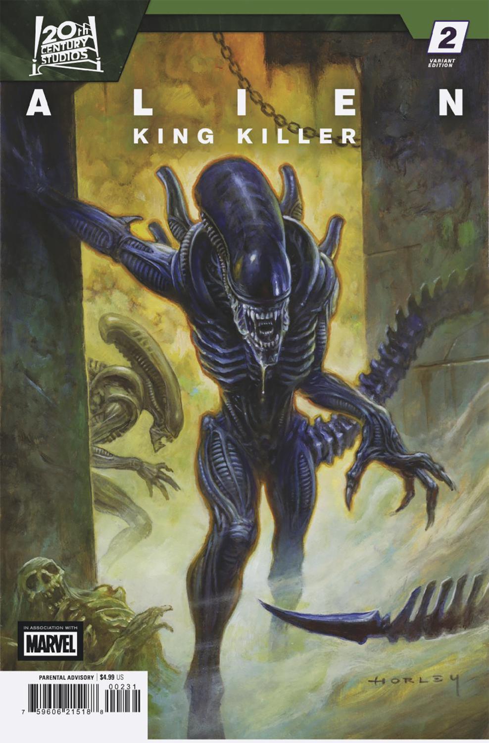 ALIEN KING KILLER #2 ALEX HORLEY VAR CVR C