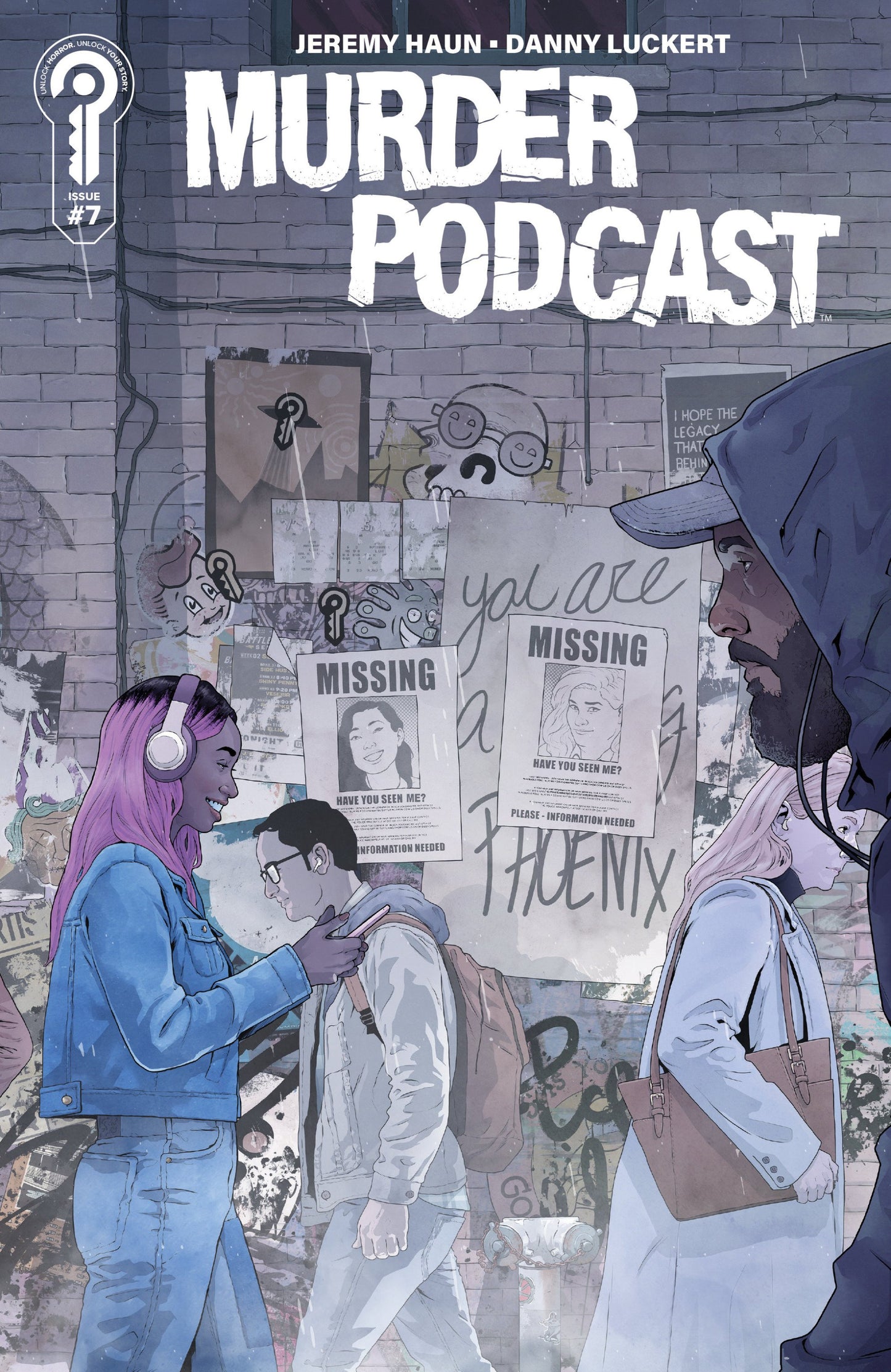 MURDER PODCAST #7 COVER B DANNY LUCKERT CVR B