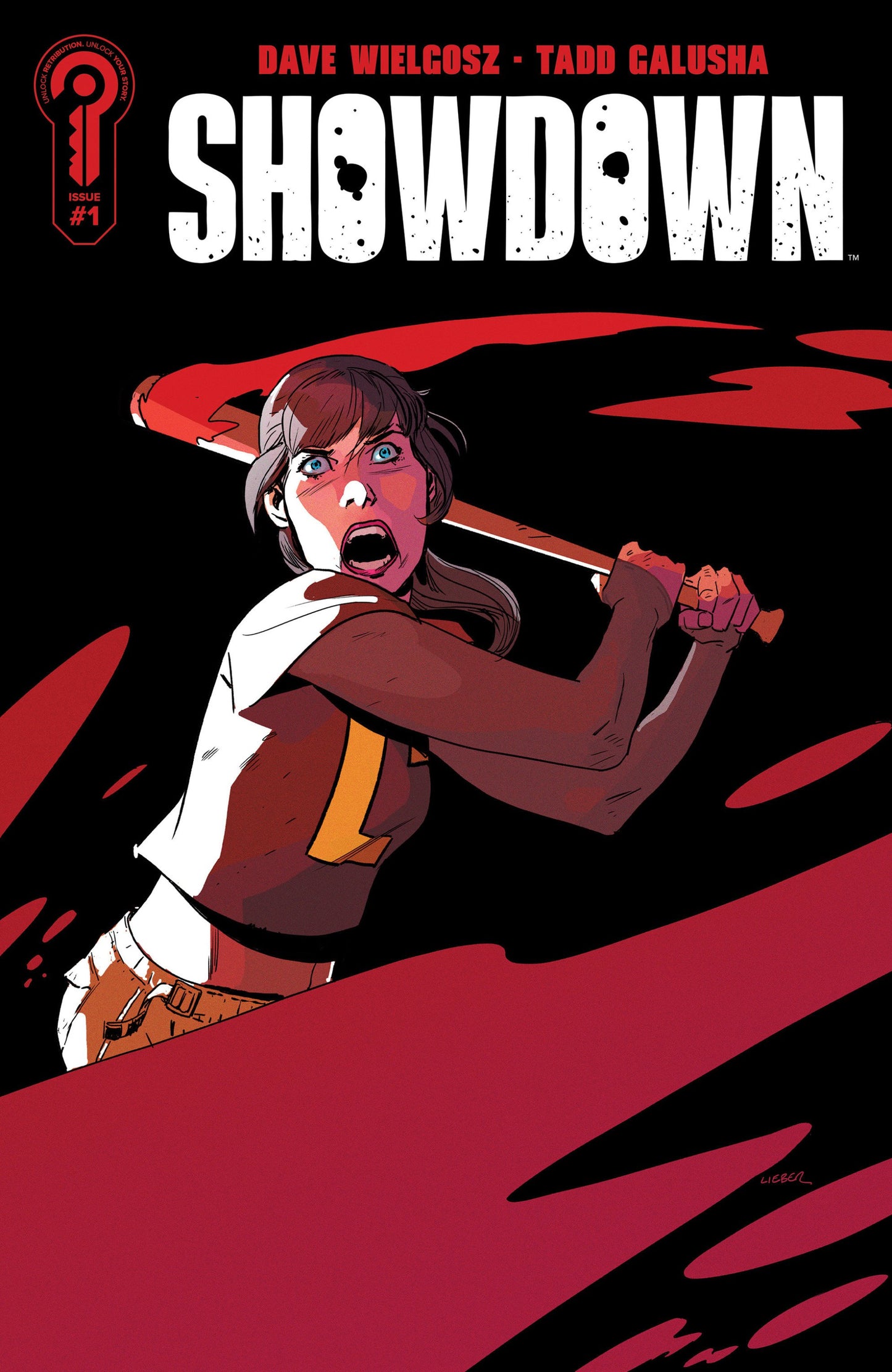 SHOWDOWN #1 COVER A STEVE LIEBER CVR A