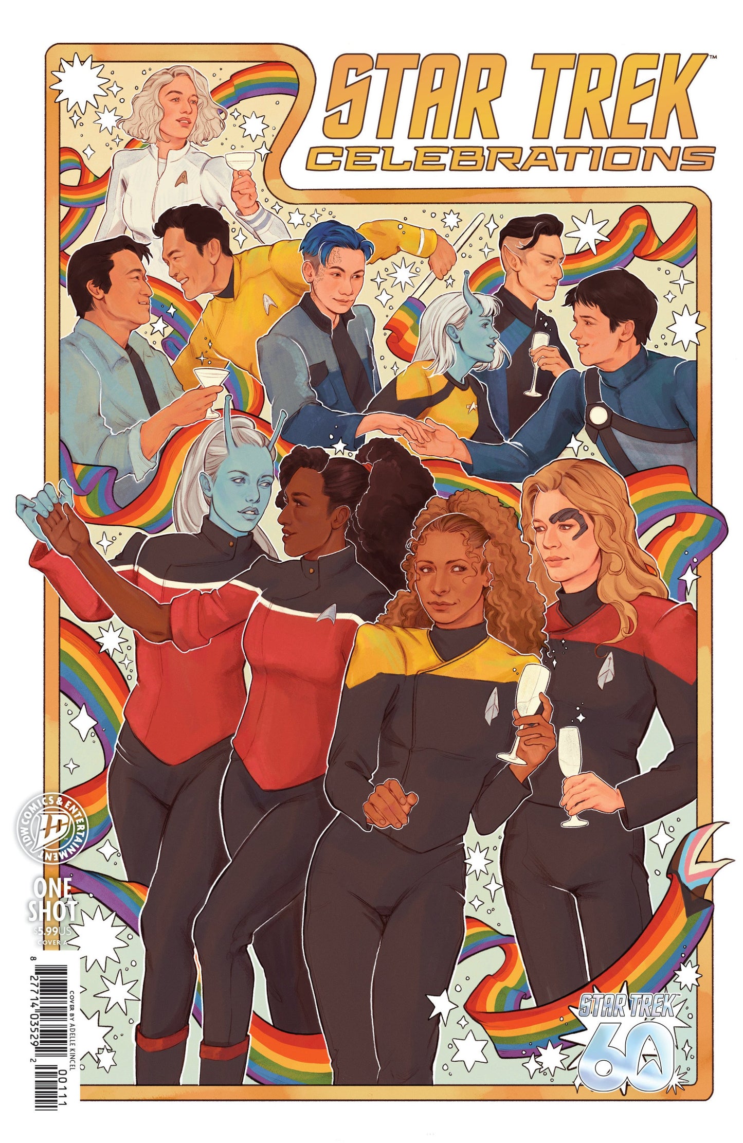 STAR TREK CELEBRATIONS 2026 COVER A KINCEL CVR A