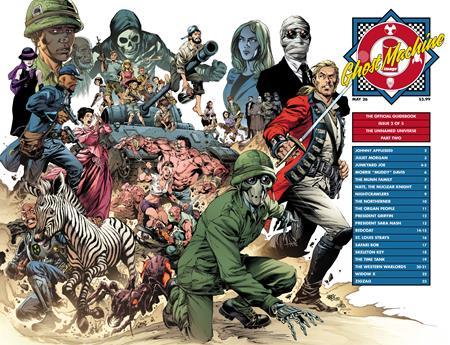 GHOST MACHINE THE OFFICIAL GUIDEBOOK #2 CVR C IVAN REIS & DANNY MIKI WRAPAROUND VAR (OF 5)