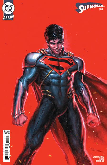 SUPERMAN #38 CVR D DAVIDE PARATORE CARD STOCK VAR THE REIGN OF THE SUPERBOYS