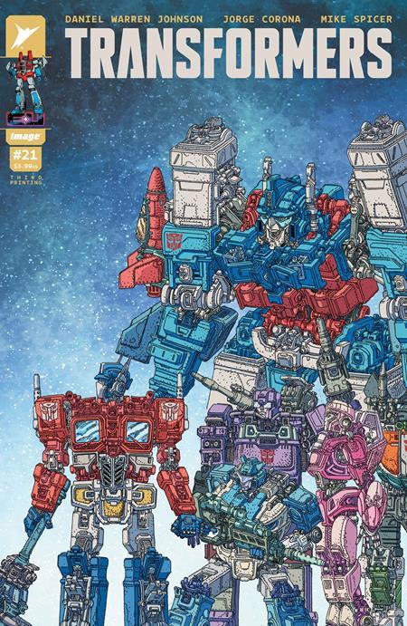 TRANSFORMERS #21 3RD PTG CVR A