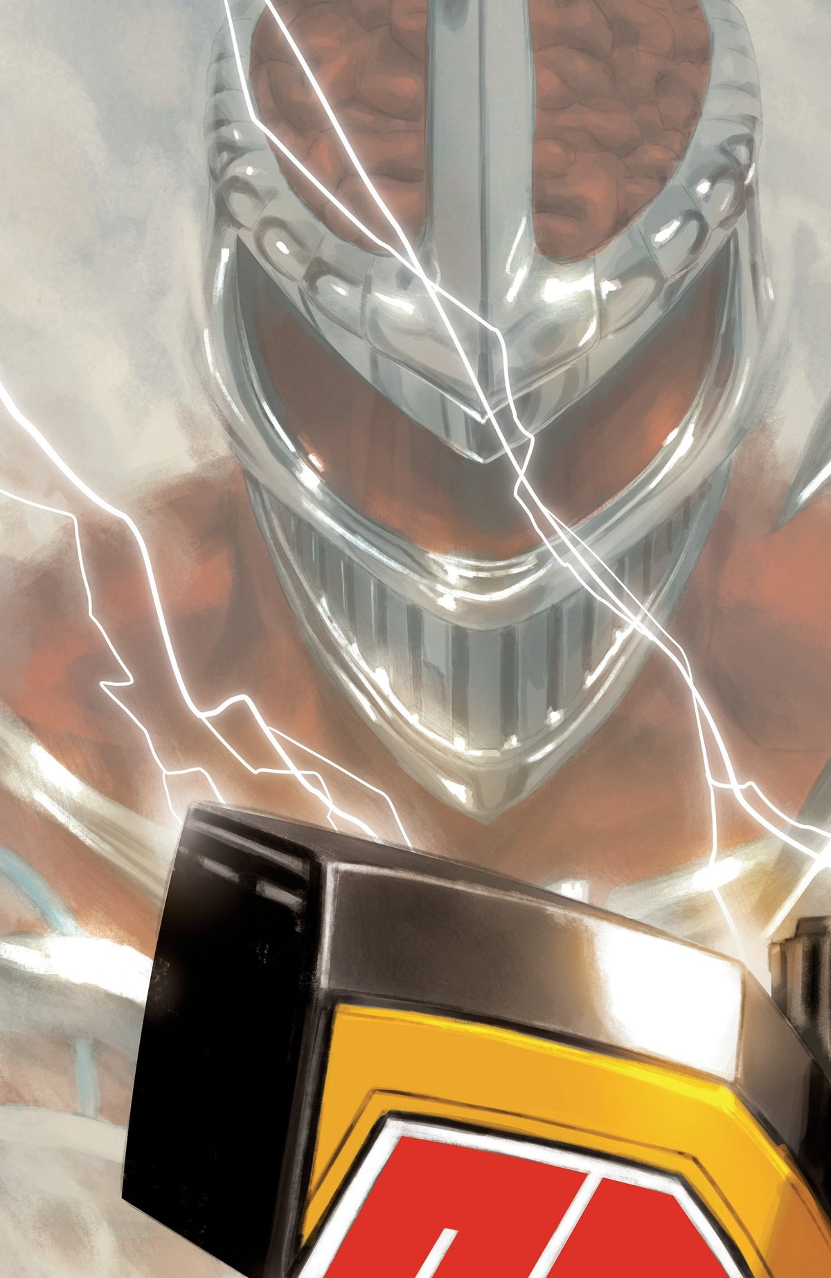 MIGHTY MORPHIN POWER RANGERS 2026 #1 C MEGAZORD CONNECTING VAR FULL ART MERCADO CVR C