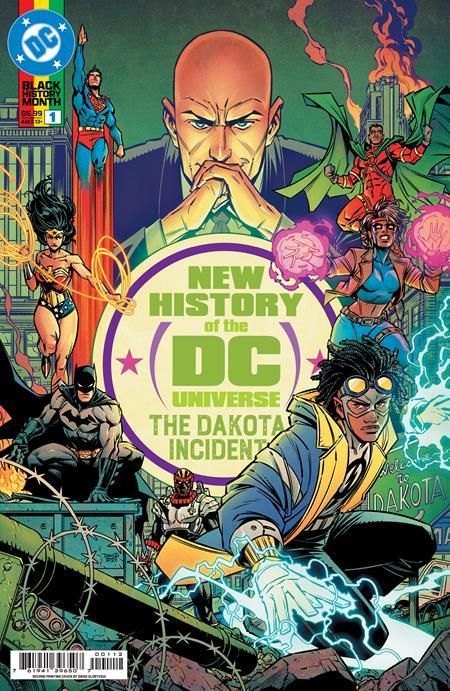 NEW HISTORY OF THE DC UNIVERSE THE DAKOTA INCIDENT #1 ONE SHOT Second Printing Cvr A Diego Olorteg