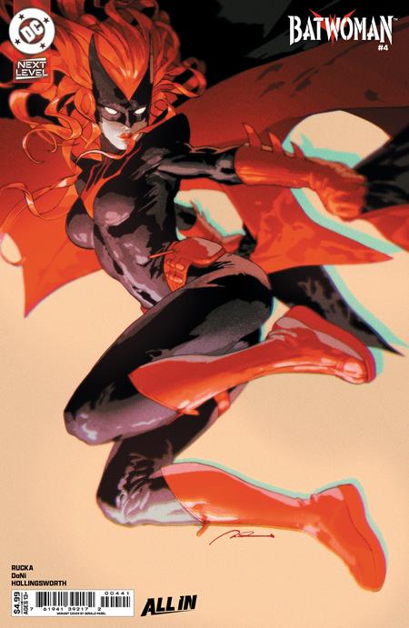 BATWOMAN #4 CVR D GERALD PAREL CARD STOCK VAR