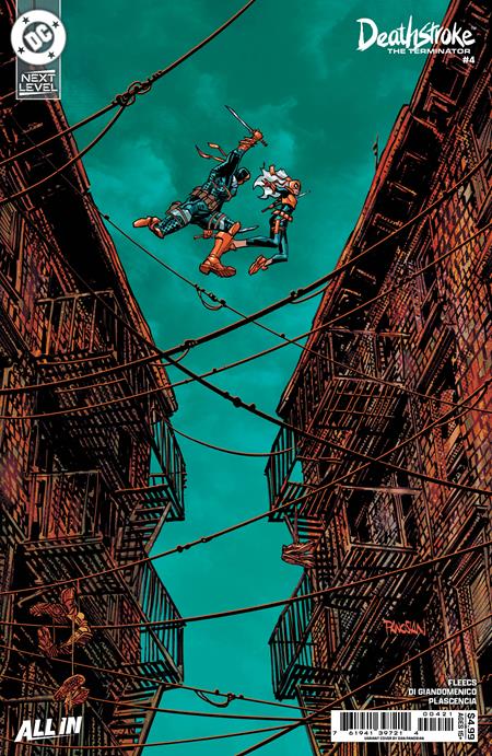 DEATHSTROKE THE TERMINATOR #4 CVR B DAN PANOSIAN CARD STOCK VAR