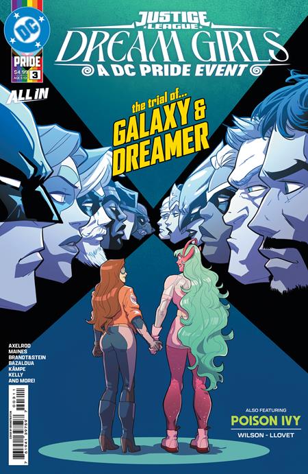 JUSTICE LEAGUE DREAM GIRLS A DC PRIDE EVENT #3 CVR A BRANDT&STEIN (OF 4)
