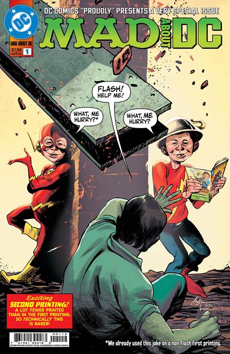MAD ABOUT DC #1 ONE SHOT Second Printing Cvr A Rafael Albuquerque