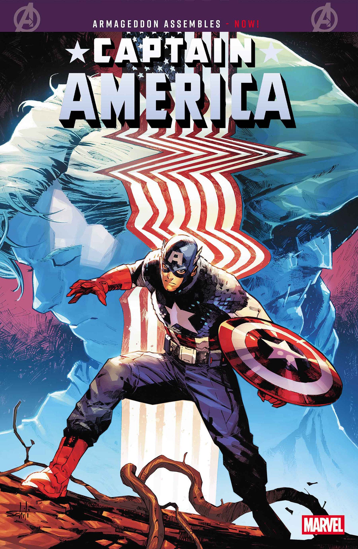 CAPTAIN AMERICA #12 ARM CVR A