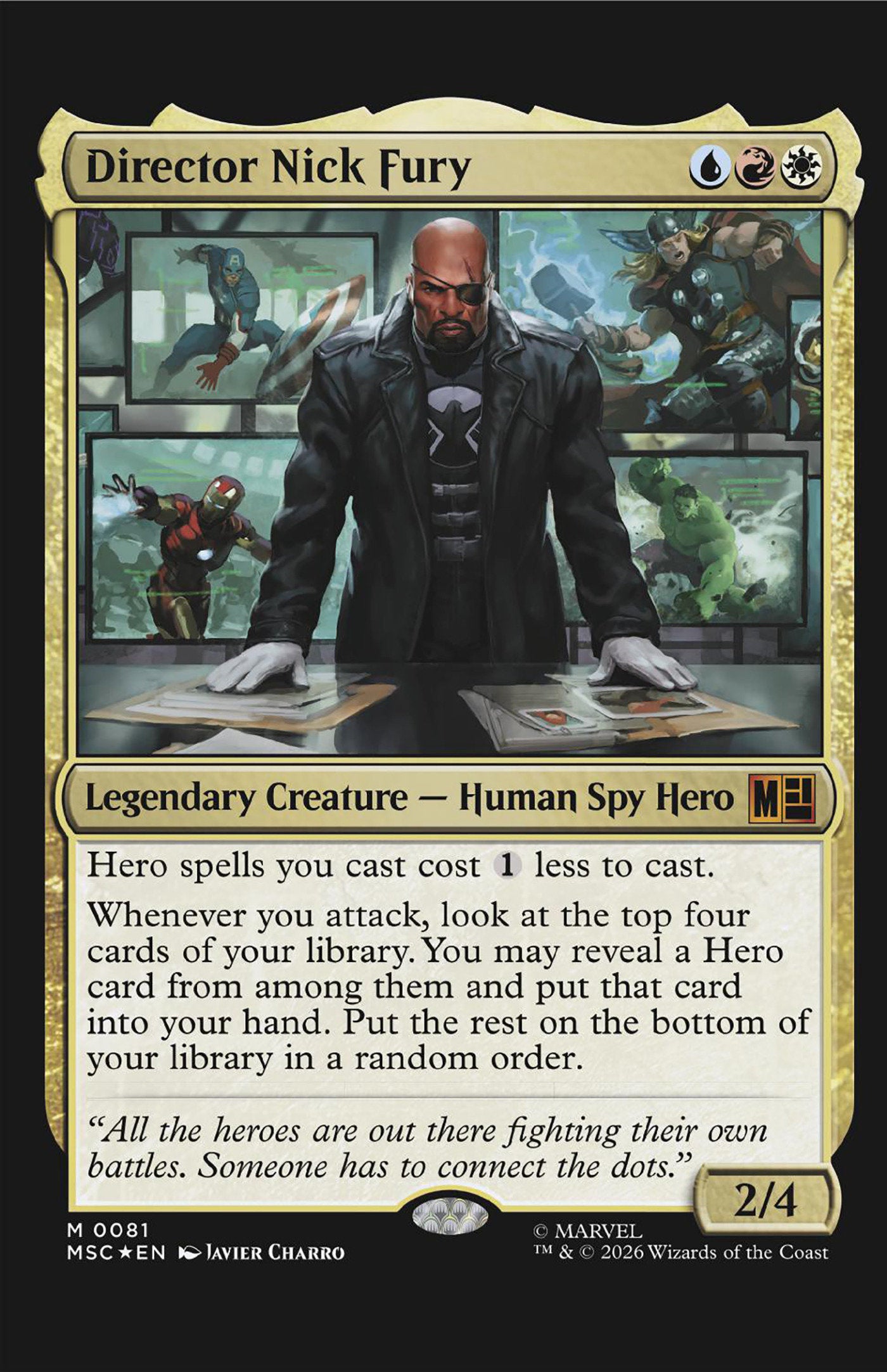 PUNISHER #5 CLASSIFIED ARTIST MAGIC THE GATHERING VAR CVR B