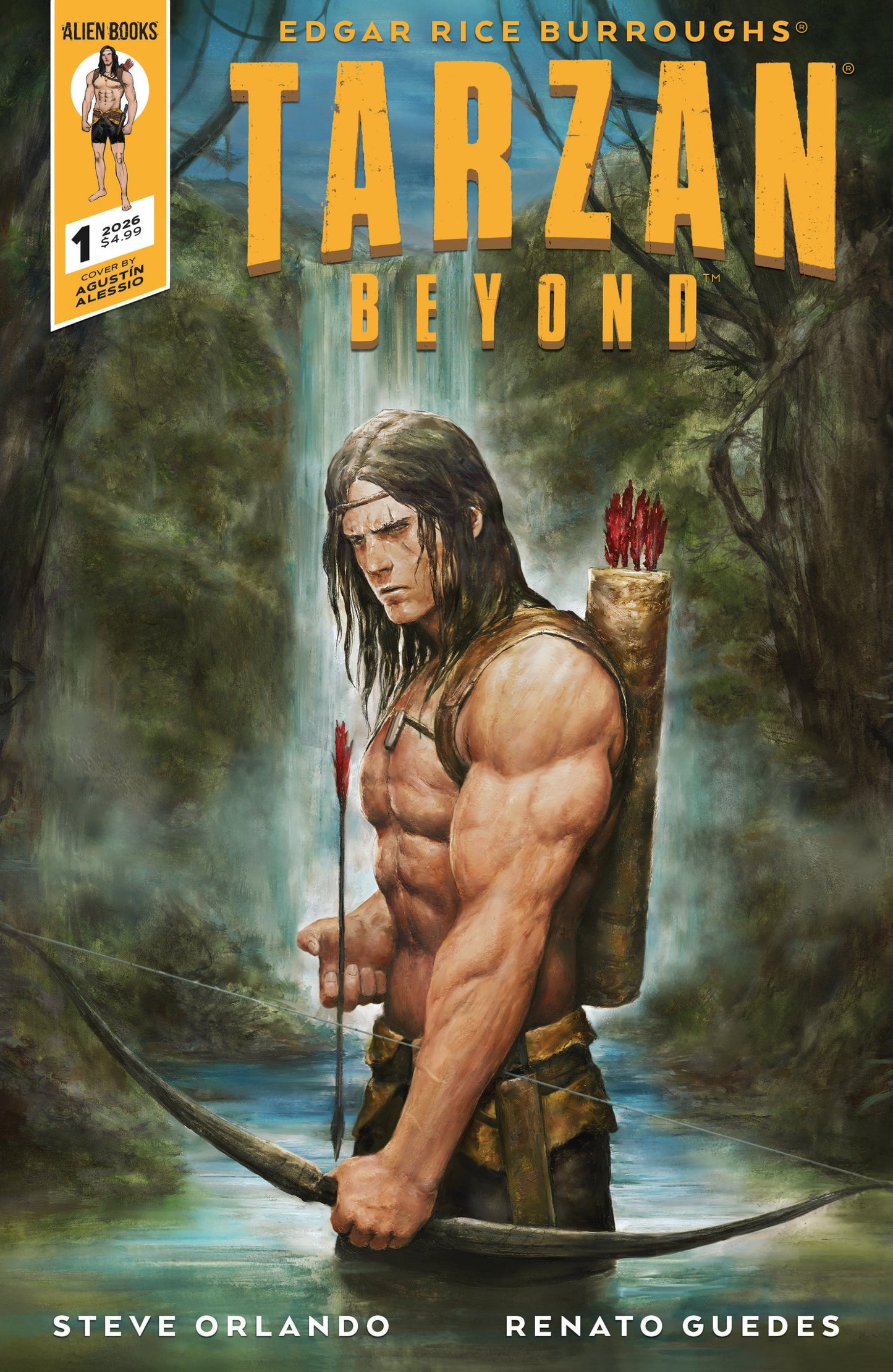 TARZAN BEYOND #1 COVER A ALESSIO CVR A