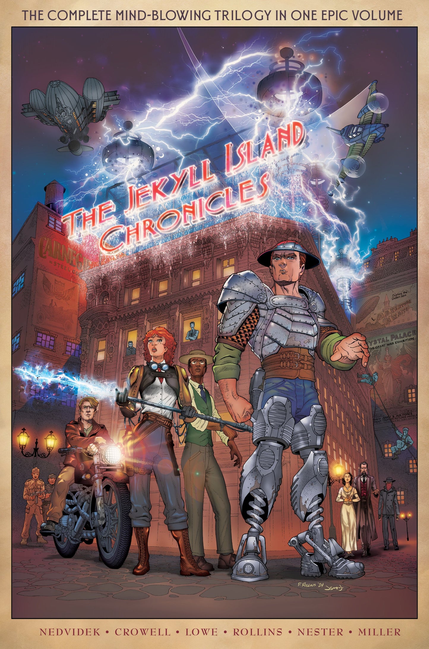 THE JEKYLL ISLAND CHRONICLES COMPLETE TRILOGY TP
