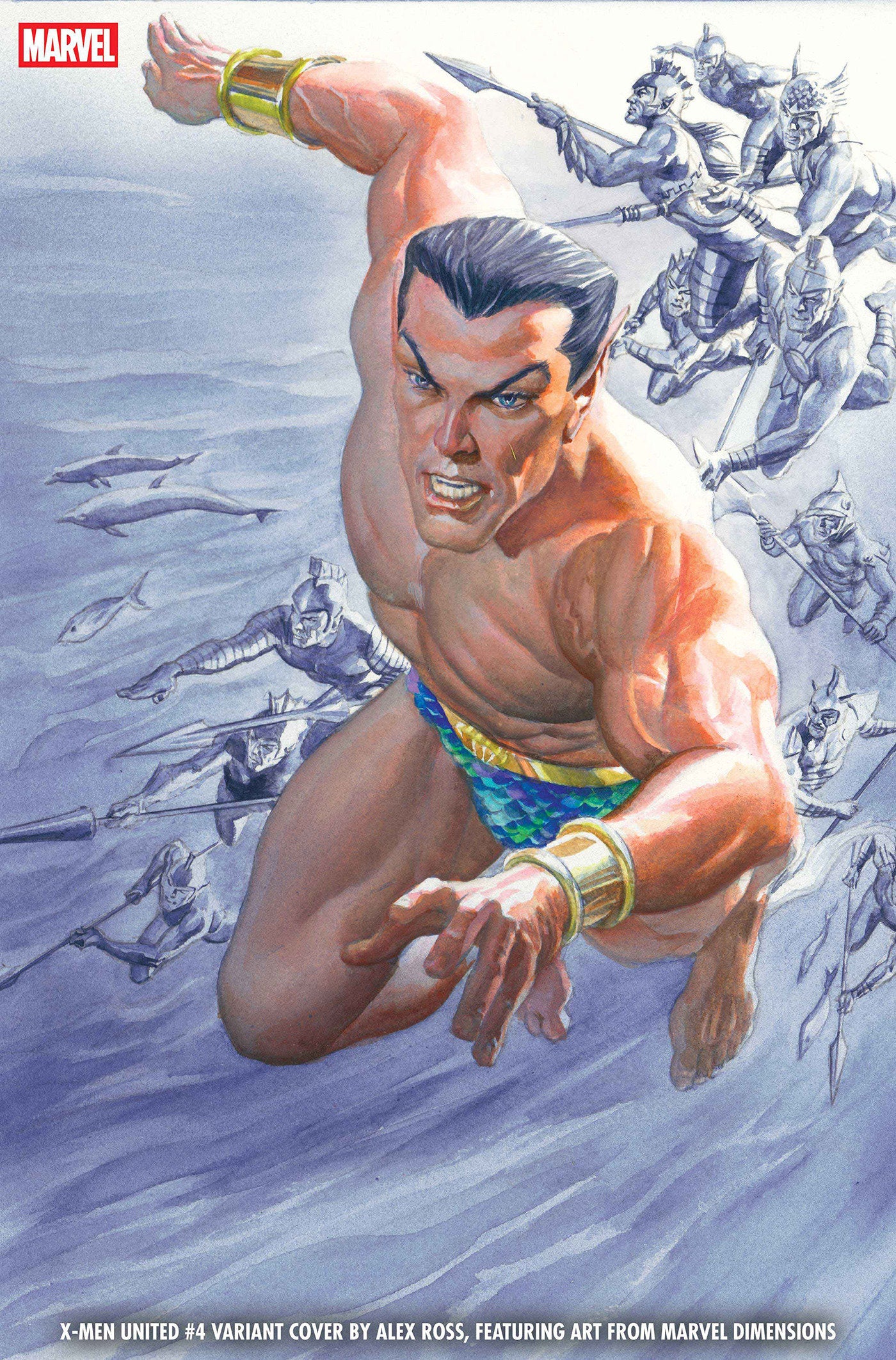 X-MEN UNITED #4 ALEX ROSS MARVEL DIMENSIONS VAR CVR F