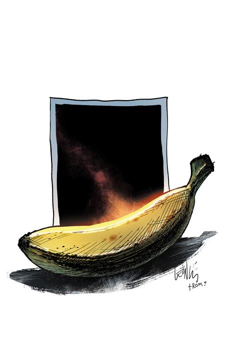 BANANA NUMBER ONE #1 ONE SHOT CVR G INC 1:50 BANANA BY LEINIL FRANCIS YU VIRGIN VAR