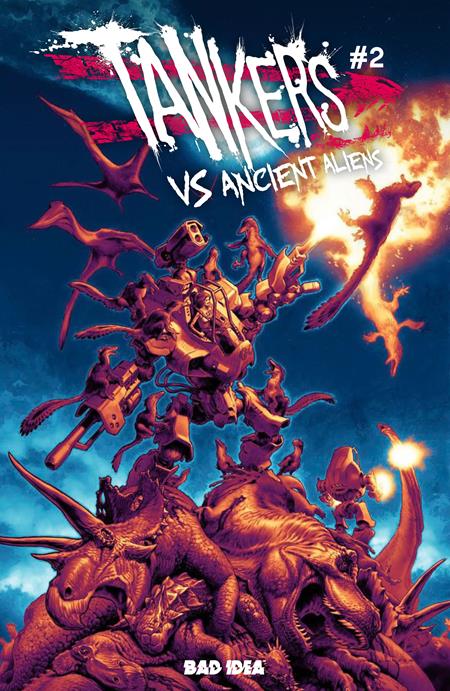 TANKERS VS ANCIENT ALIENS #2 CVR B LEWIS LAROSA VAR (OF 4)