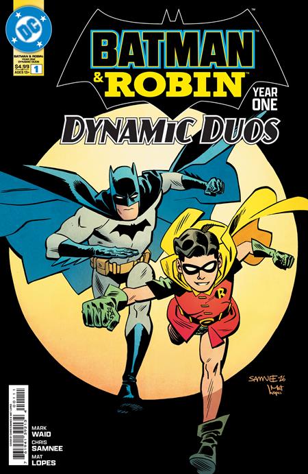BATMAN AND ROBIN YEAR ONE DYNAMIC DUOS #1 CVR A CHRIS SAMNEE OF 12
