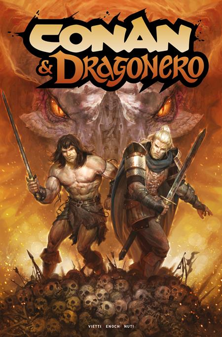 CONAN AND DRAGONERO #4 CVR B PAOLO BARBIERI VAR (OF 7)