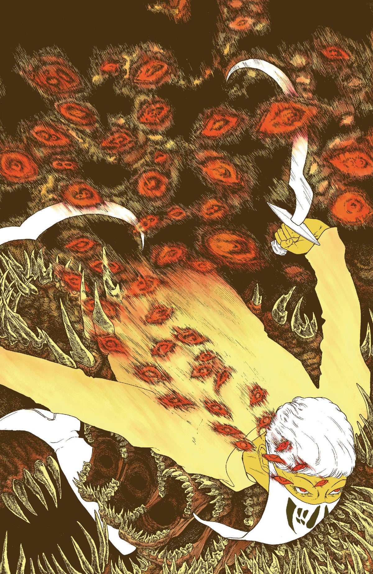 FALL OF THE HOUSE OF SLAUGHTER #4 C VAR FULL ART CHA CVR C
