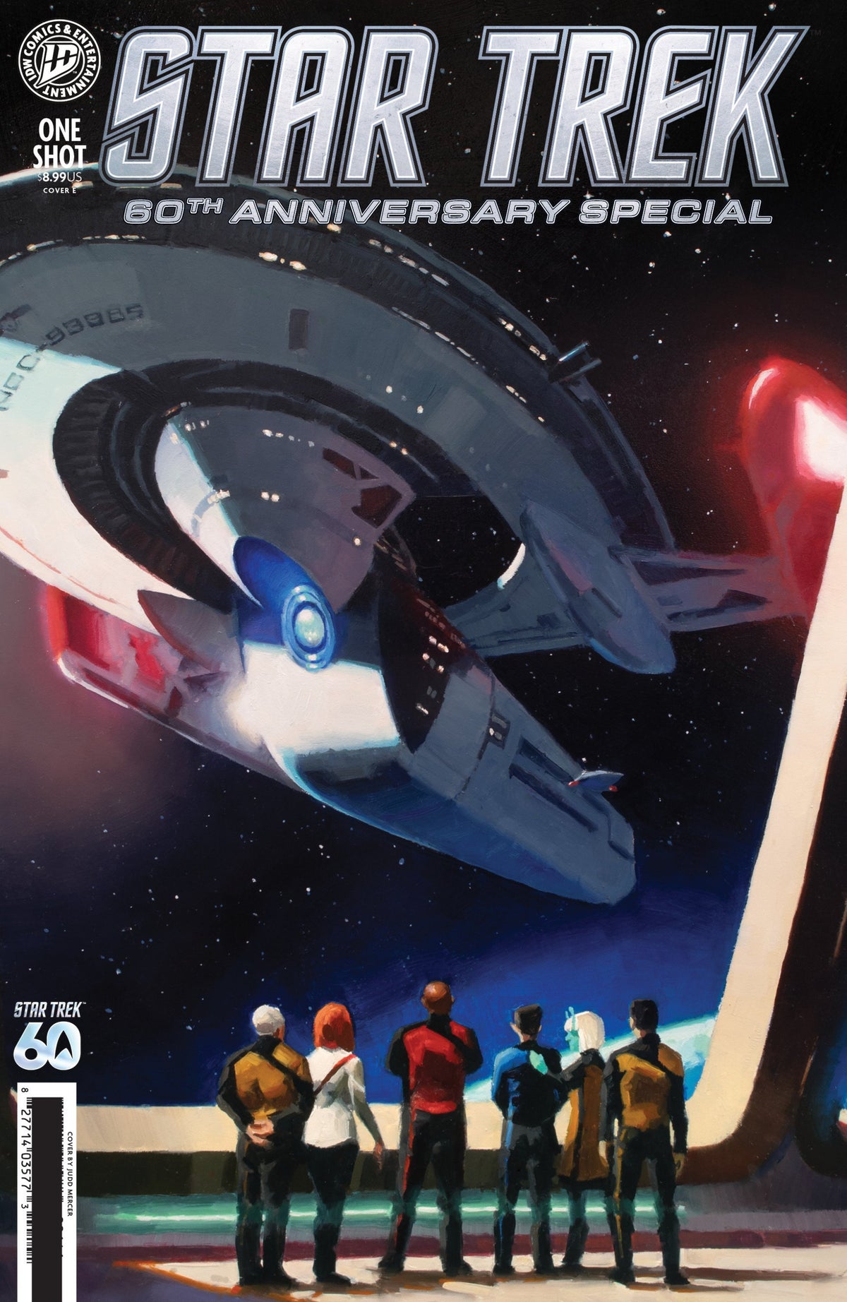 STAR TREK 60TH ANNIVERSARY SPECIAL VAR E MERCER CVR G
