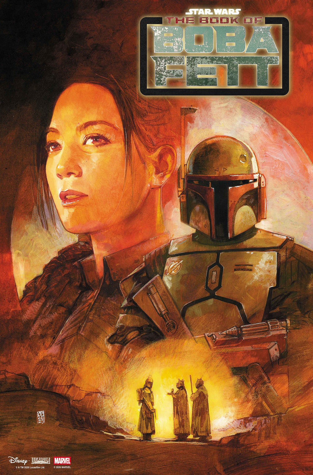 STAR WARS THE BOOK OF BOBA FETT #1 CVR A