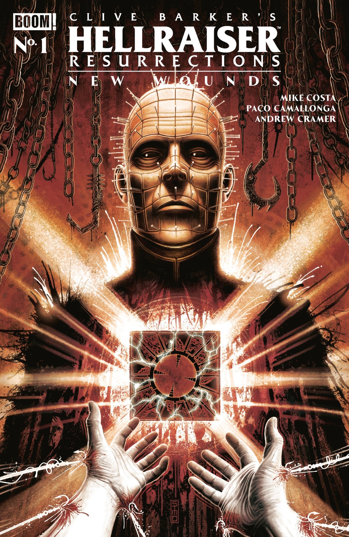 HELLRAISER RESURRECTIONS - NEW WOUNDS #1 A MAIN DRESSED SIMPSON CVR A