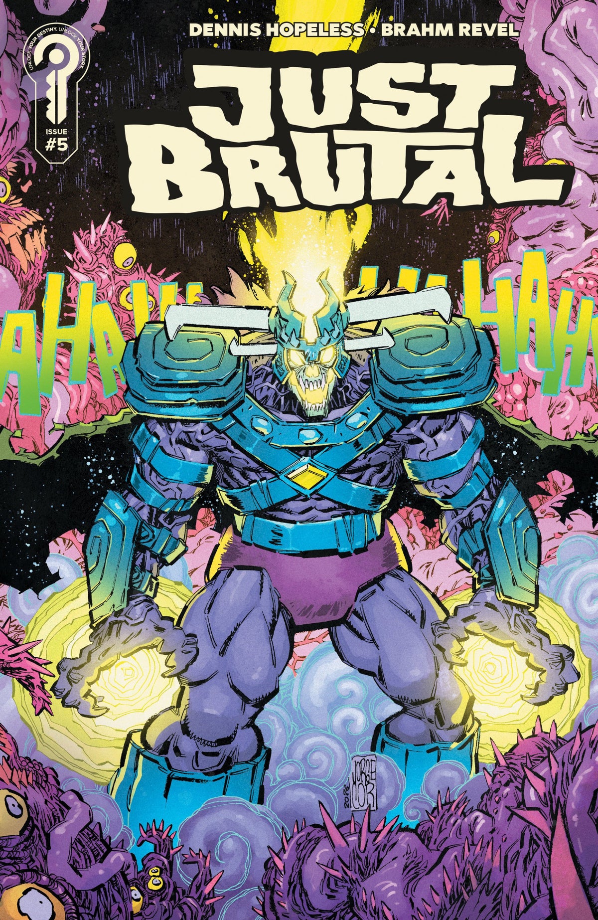 JUST BRUTAL #6 COVER B JORGE CORONA CVR B